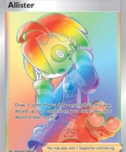 Allister 192/185 Vivid Voltage Rainbow Secret Rare