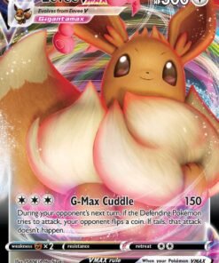 Eevee VMAX SWSH087 Shining Fates Black Star Promo