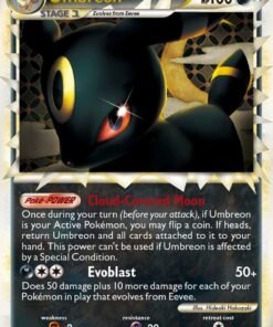 Umbreon Prime 86/90 Heartgold Soulsilver Undaunted