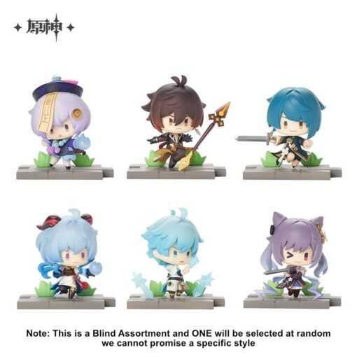 Genshin Impact Liyue Character Battlefield Hero Blind Box