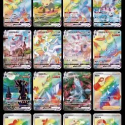 Pokemon TCG Sword Shield S-Chinese Nine Colors Gathering Eevee Heroes Booster pack CS4aC 'Peng'