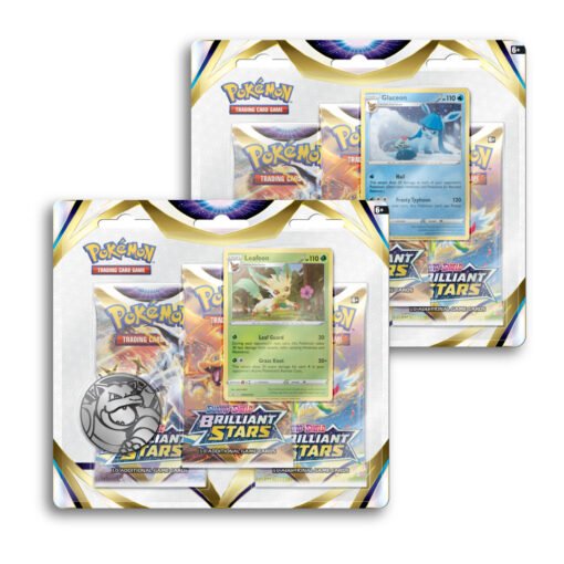 Pokemon Brilliant Stars 3 Pack Blister - Assorted