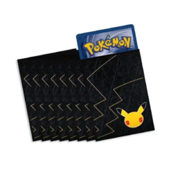 Pokemon TCG: Celebrations Elite Trainer Box Card Sleeves - 25 Pikachu (65 Pack)