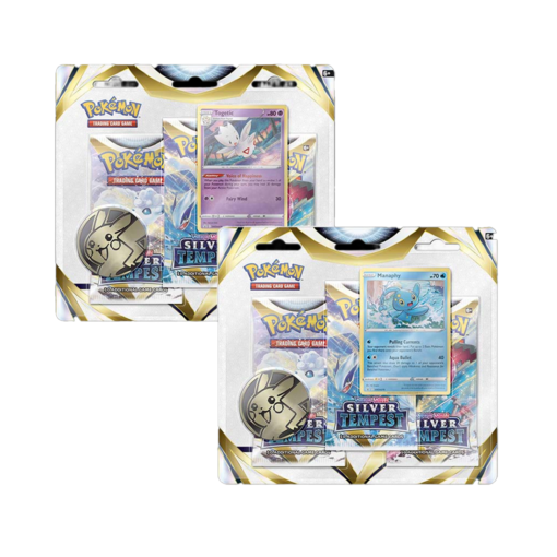 Pokemon Silver Tempest 3 Pack Blister - Assorted