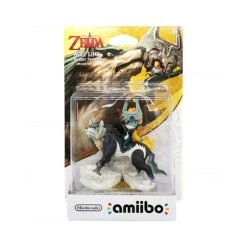 Wolf Link Amiibo Figure from Legend of Zelda Breath of the Wild for Nintendo Switch, sealed collectible