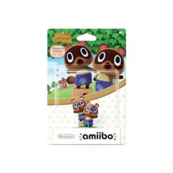 Timmy and Tommy Nook Amiibo figures from Animal Crossing, Nintendo Switch collectible